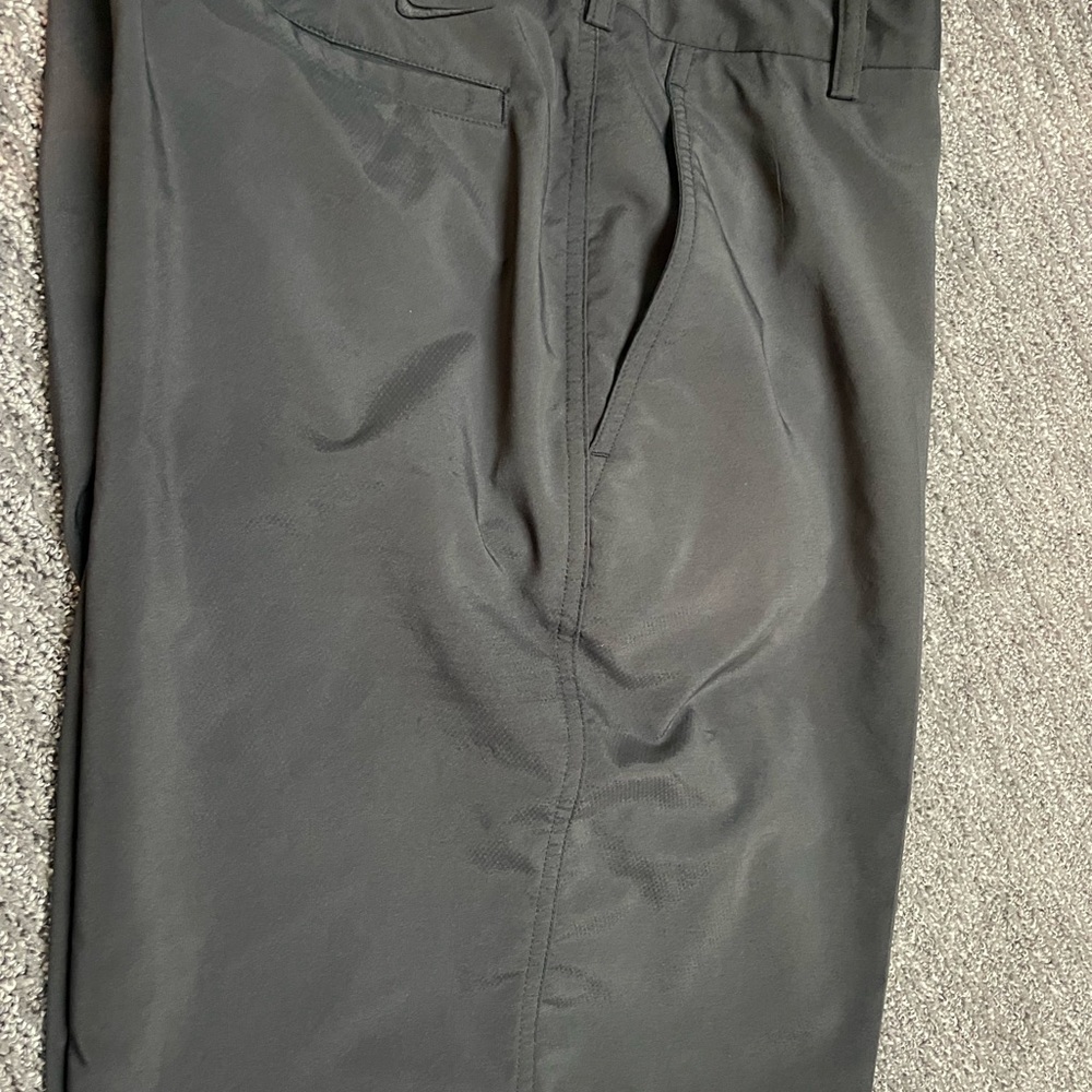 Nike Fit Dry Black Shorts 34”, 10” inseam, 21” outseam